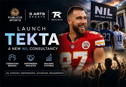 Publicis Sports and Travis Kelce Launch NIL Consultancy